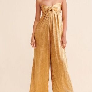Metallic jumpsuit